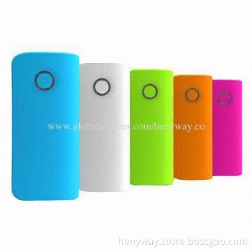 Lipstick Series Power Banks, Over-discharge Protection, Various Colors Available